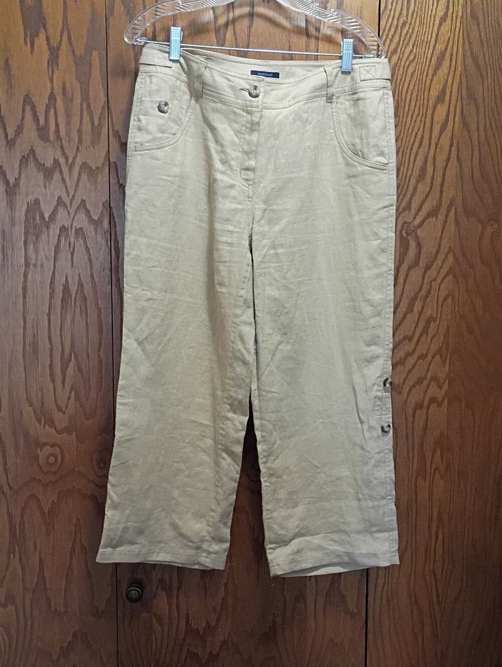 Westbound Women's Light Beige Capris